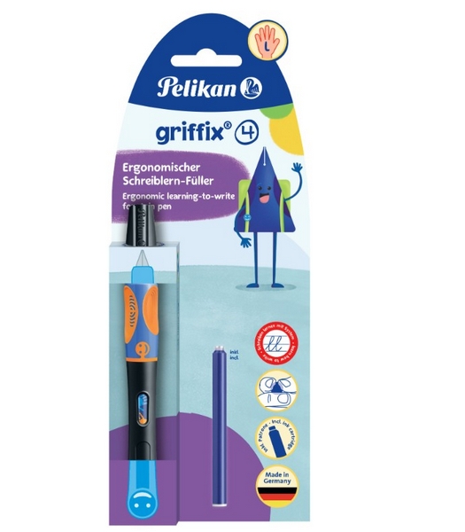 Pióro wieczne Griffix Neon Black BL L Pelikan 820356 / 300009664